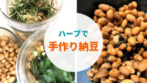 ハーブで手作り納豆_1