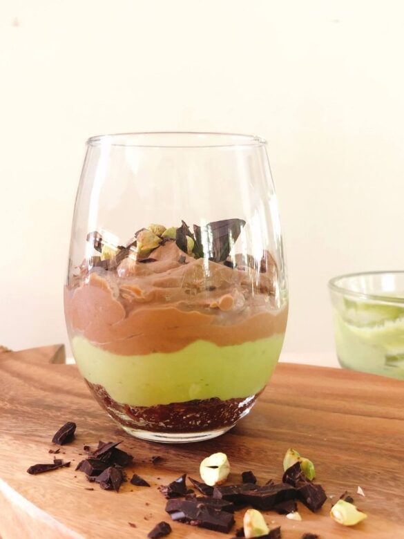 ダークチョコレートアボカドムースのレシピ