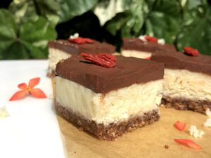 ヴィーガン カッテージチーズケーキ_３