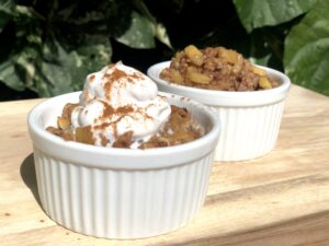 アップルパイ風ベイクドオートミール_3