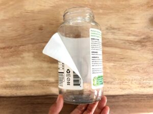 瓶のラベルやシールの綺麗な剥がし方_9