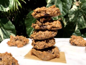 スニッカーズ風オートミールクッキーのレシピ_4