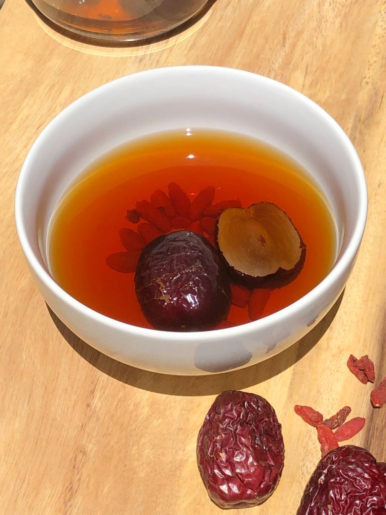 クコの実となつめの薬膳茶‗1